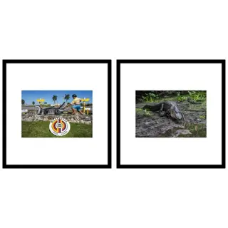 Dennis Church (1949-) - Lot of 2 Signed Fine Art prints on