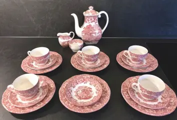 Enoch Wedgwood - Prachtig engels servies (20) - Aardewerk -