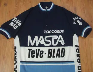 Masta TeVe Blad Concorde - Wielrennen - 1983 - Fietsshirt