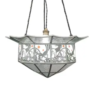 Gebrandschilderde Hang Lamp