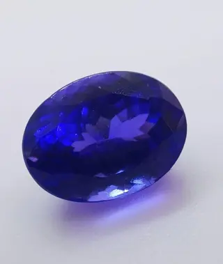 Vivid/Deep Purplish Blue Tanzanite Tanzaniet - 4.11 ct