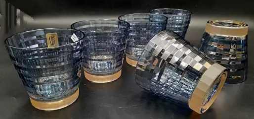 Cre Art Srl - Glazen voor sap, water en longdrinks (6) -