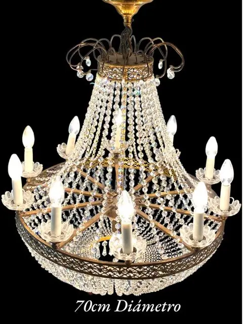 Indrukwekkende antieke lamp - klassieke stijl