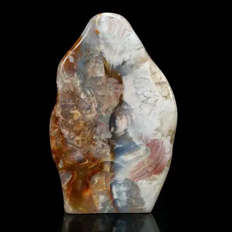 Schitterende polychroom jaspis Vrije vorm - 27.5×18×6.5 cm