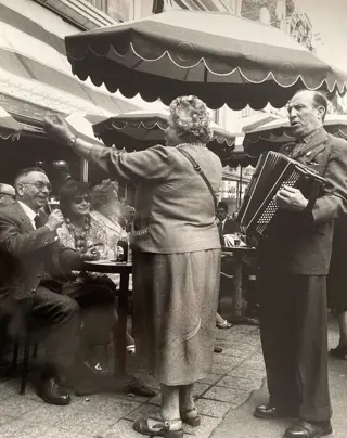 Pierre Boulat (1924-1998) - Musiciens, Champs-Elysées