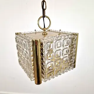 Vintage Kubistische hanglamp (1)