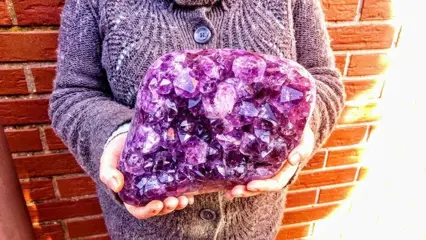 Groot - 4,6 kg Topkwaliteit Amethist Cluster - Druse -