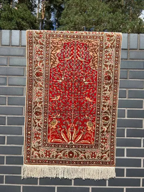 New Kayserie silk on silk - Tapijt - 130 cm - 70 cm