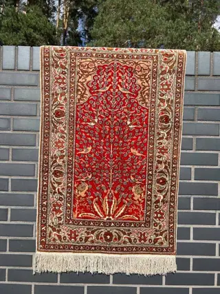 New Kayserie silk on silk - Tapijt - 130 cm - 70 cm