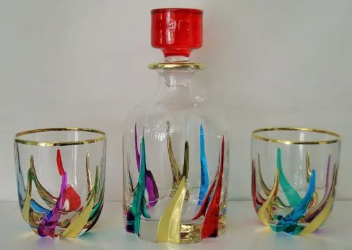 Vetreria Zecchin - Drankset (3) - Glas