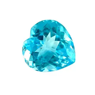 Blauw, Levendig Zwitsers blauw Topaas - 21.40 ct