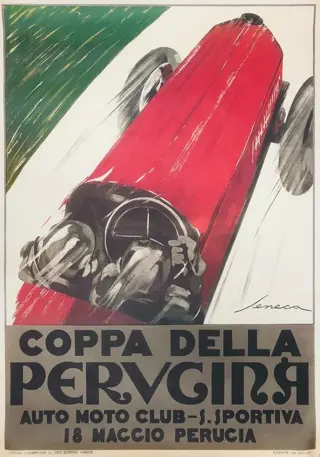 Federico Seneca - Coppa della Perugina - jaren 1950