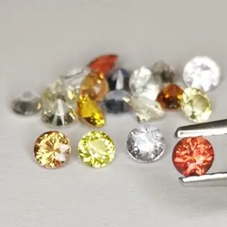 19 pcs Veelkleurig Saffier - 2.04 ct