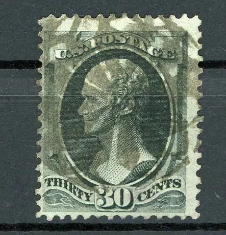 Verenigde Staten van Amerika 1870/1882 - 1st choice, 30 cts black, quote: €250 - Yvert n°48