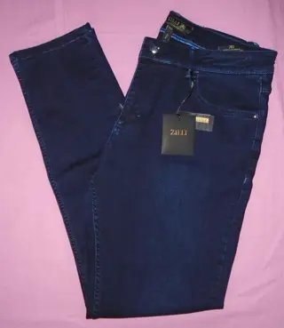 Zilli - Style 229 - Dark Blue Broek, Jeans