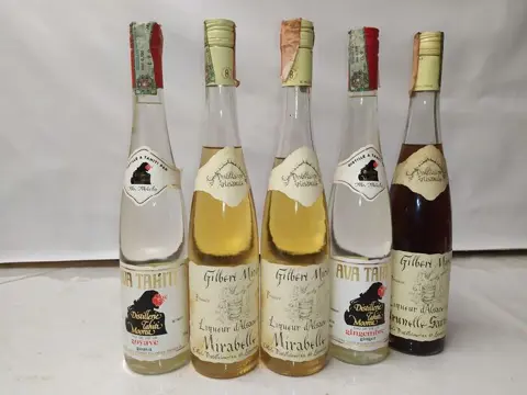 G. Miclo, Ava Tahiti - Goyave, D'Alsace Mirabelle