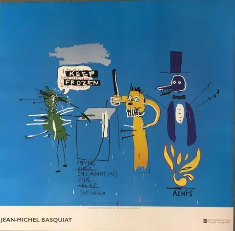Jean-Michel Basquiat - The Dingoes that Park with their Gun