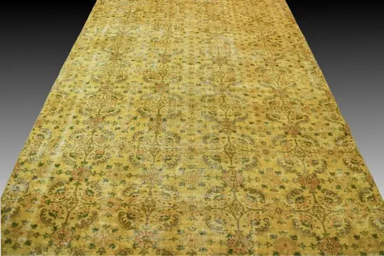 Yellow Vintage - Vloerkleed - 291 cm - 188 cm