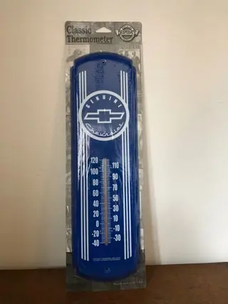 Decoratief object - Thermometer. Chevrolet. Genuine. -