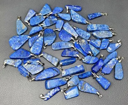 Lapis Lazuli Hangers - 50×17×9 mm - 548 g