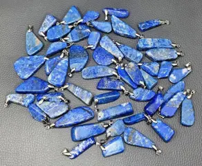 Lapis Lazuli Hangers - 50×17×9 mm - 548 g