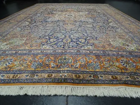 Edler Kaschmir Ghoum Seidenteppich - Tapijt - 305 cm - 215