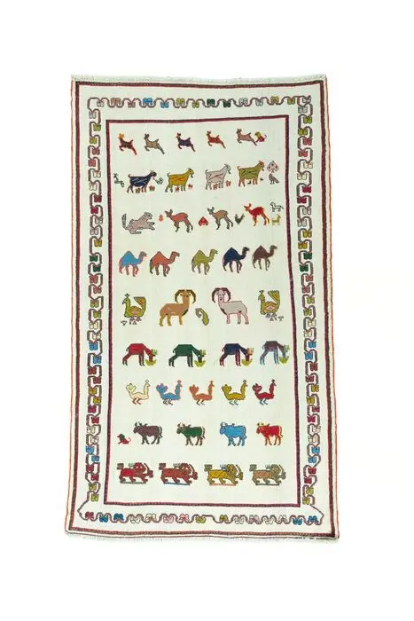 Qashghai Kelim - Verzamelobject - Kelim - 217 cm - 124 cm