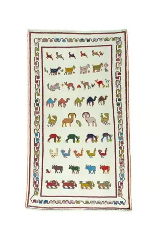 Qashghai Kelim - Verzamelobject - Kelim - 217 cm - 124 cm