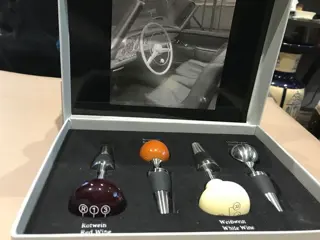 Mercedes Benz wine accessories - set of 4 bottle stoppers -