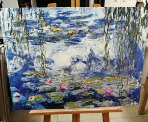 Claude MONET - El Lago de los Nenufares - Modern license