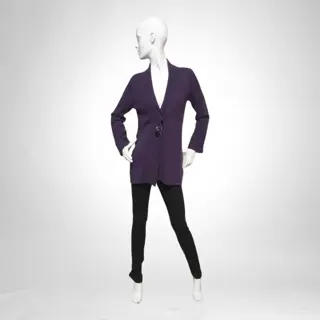 Jean Paul Gaultier - 100% cashmere &amp; Jeans Cardigan