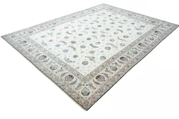 Tabriz 60 Raj - Zeer fijn Perzisch tapijt met veel zijde -