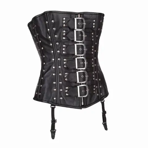 Echt leren corset model 02 in xs t/m 6xl