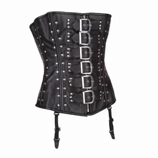 Echt leren corset model 02 in xs t/m 6xl