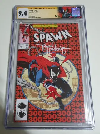Spawn #300 - Spawn#300 CGC 9.4 Signed by Todd Mcfarlene - Eerste druk