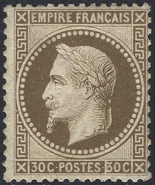 Frankrijk - Empire with laurels, perforate - Y&T n° 30 - MNH