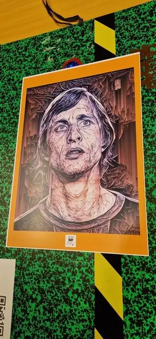 FC Barcelona - Johan Cruijff - 2023 - Kunstwerk