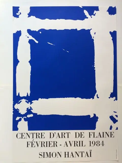HANTAÏ Simon (1922-2008) - Tabula Bleue - Sérigraphie