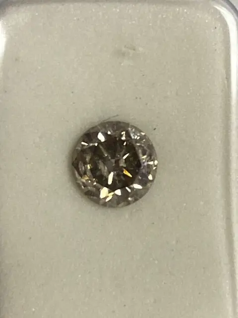 1 pcs Diamant - 0.72 ct - Rond - No reserve price