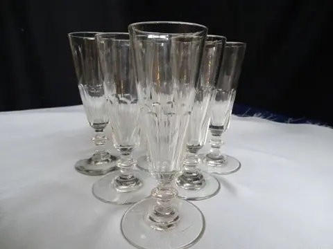 Baccarat - Fluitjes (6) - Kristal - Caton