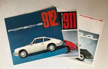 Brochures/catalogi - 911 912 - Porsche - 1960-1970