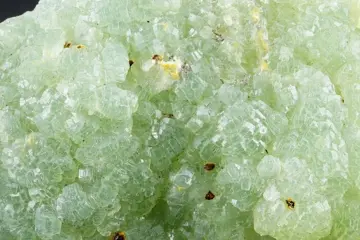 TOP PREHNITE - NIEUWE VINDING - dubbelzijdig groen grystal