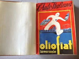 Boeken - L'Auto Italiana. 16 numeri rilegati. Dal n.ro 1