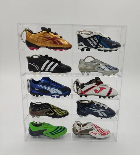 Best Players Boots Collection - 10 sleutelhangers +