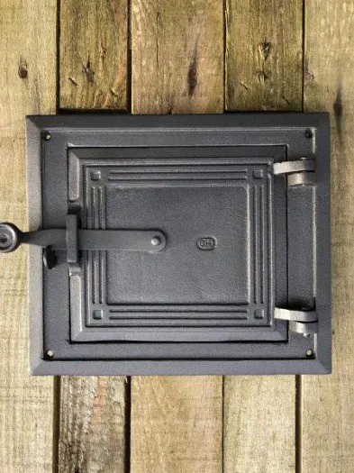 Openhaardluik , kachelluik , haardluik , openhaarddeur