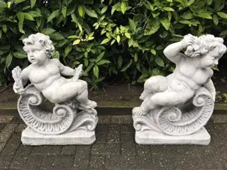 Tuinbeeld , jaargetijde , engel