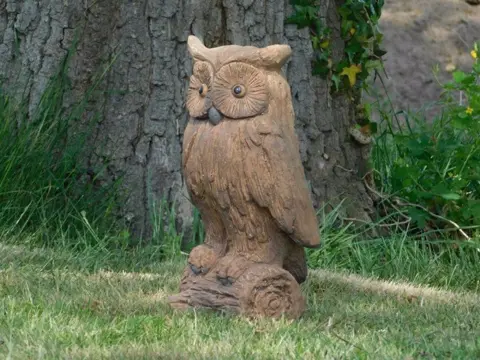 Uil , tuinbeeld , kado