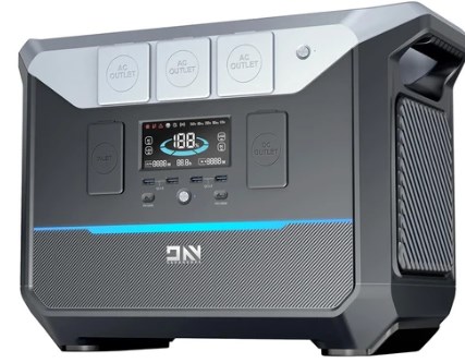 DaranEner NEO2000 Portable Power Station, 2073.6Wh LiFePO4