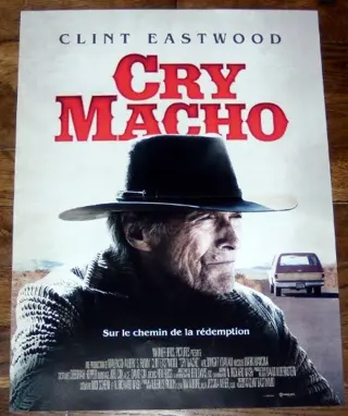 CRY MACHO FRANSE filmposter.