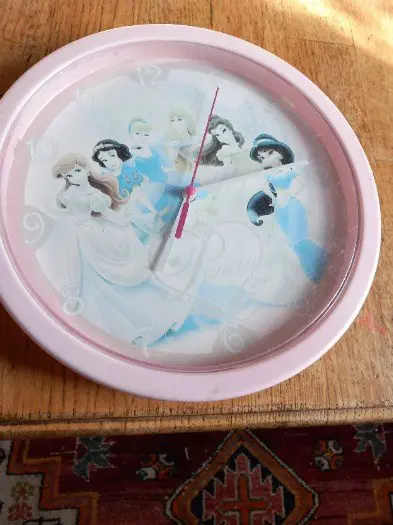 Prinsessenklok- werkt op batterijen - 3,50